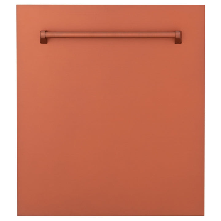 ZLINE 24" Tallac Dishwasher Panel in Copper with Traditional Handle (DPV-C-24)