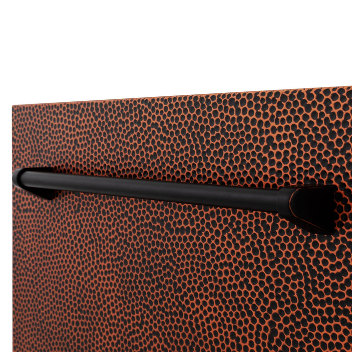 ZLINE 24" Tallac Dishwasher Panel in Hand-Hammered with Traditional Handle (DPV-HH-24)