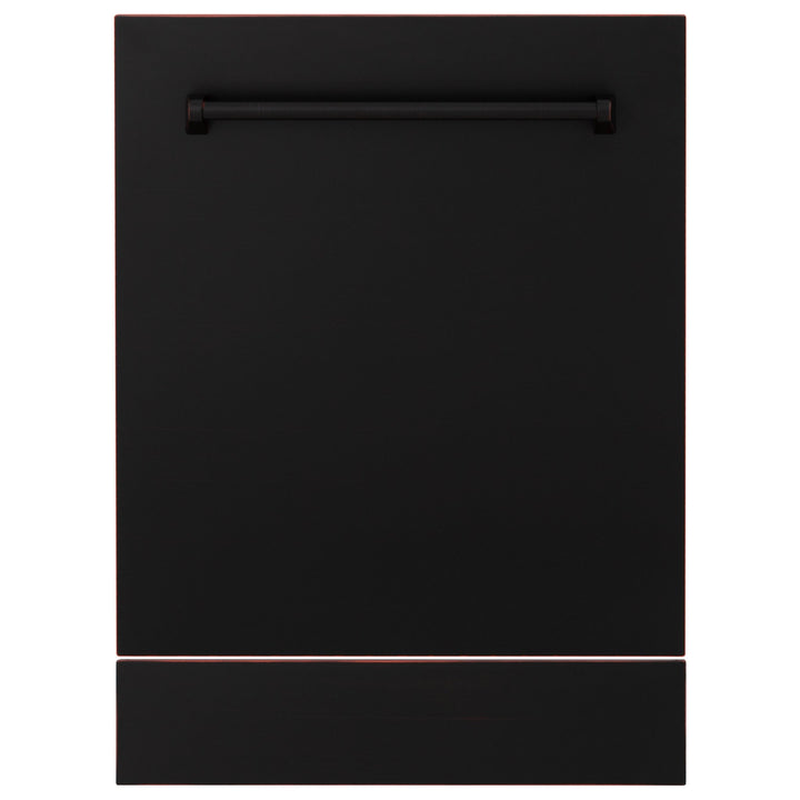 ZLINE 24" Tallac Dishwasher Panel in Oil Rubbed Bronze with Traditional Handle (DPV-ORB-24)