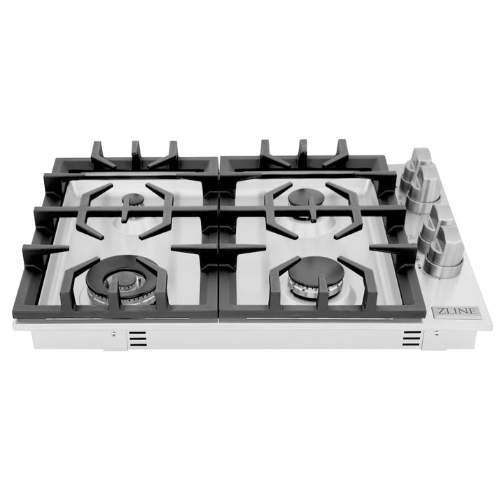 ZLINE 30" Gas Cooktop with 4 Gas Burners (RC30)