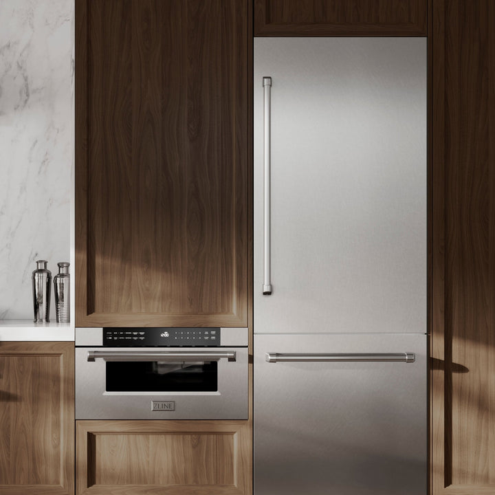 ZLINE 30 in. 1.2 cu. ft. Built-In Microwave Drawer in Fingerprint Resistant Stainless Steel (MWD-30-SS)