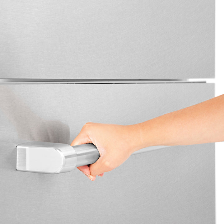 ZLINE 30 in. 16.1 cu. ft. Built-In Bottom Freezer Refrigerator with Water Dispenser and Ice Maker in Satin Stainless Steel (RBIV-SN-30)