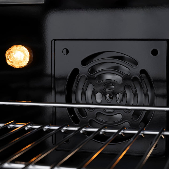ZLINE 30 in. 4.2 cu. ft. Paramount Dual Fuel Range with 4 Burner Gas Cooktop and Electric Convection Oven in Satin Stainless Steel (SDRS-30)