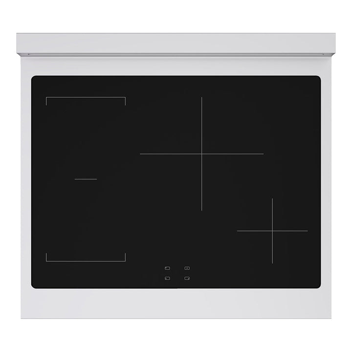 ZLINE 30 in. 4.2 cu. ft. Paramount Induction Range with 4 Element Cooktop and Electric Convection Oven in Stainless Steel with Black Matte Door (SINR-BLM-30)