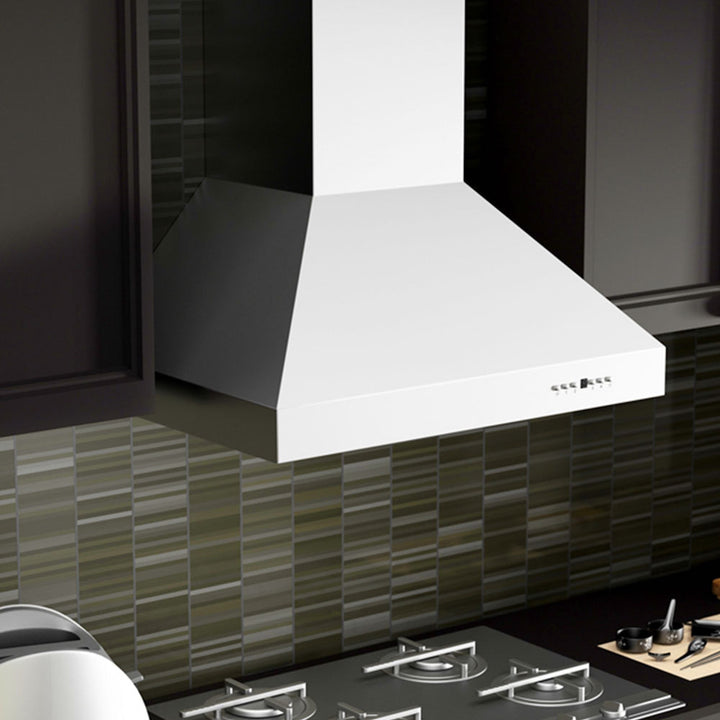 ZLINE 30 in. Professional Convertible Vent Wall Mount Range Hood in Stainless Steel (667-30)