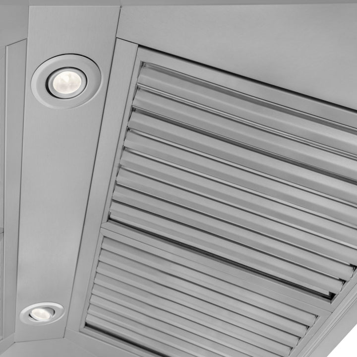 ZLINE 30" Professional Convertible Vent Wall Mount Range Hood in Stainless Steel (697-30)