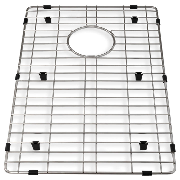 ZLINE 33 in. Garmisch Undermount Single Bowl Stainless Steel Kitchen Sink with Bottom Grid and Accessories (SLS-43)