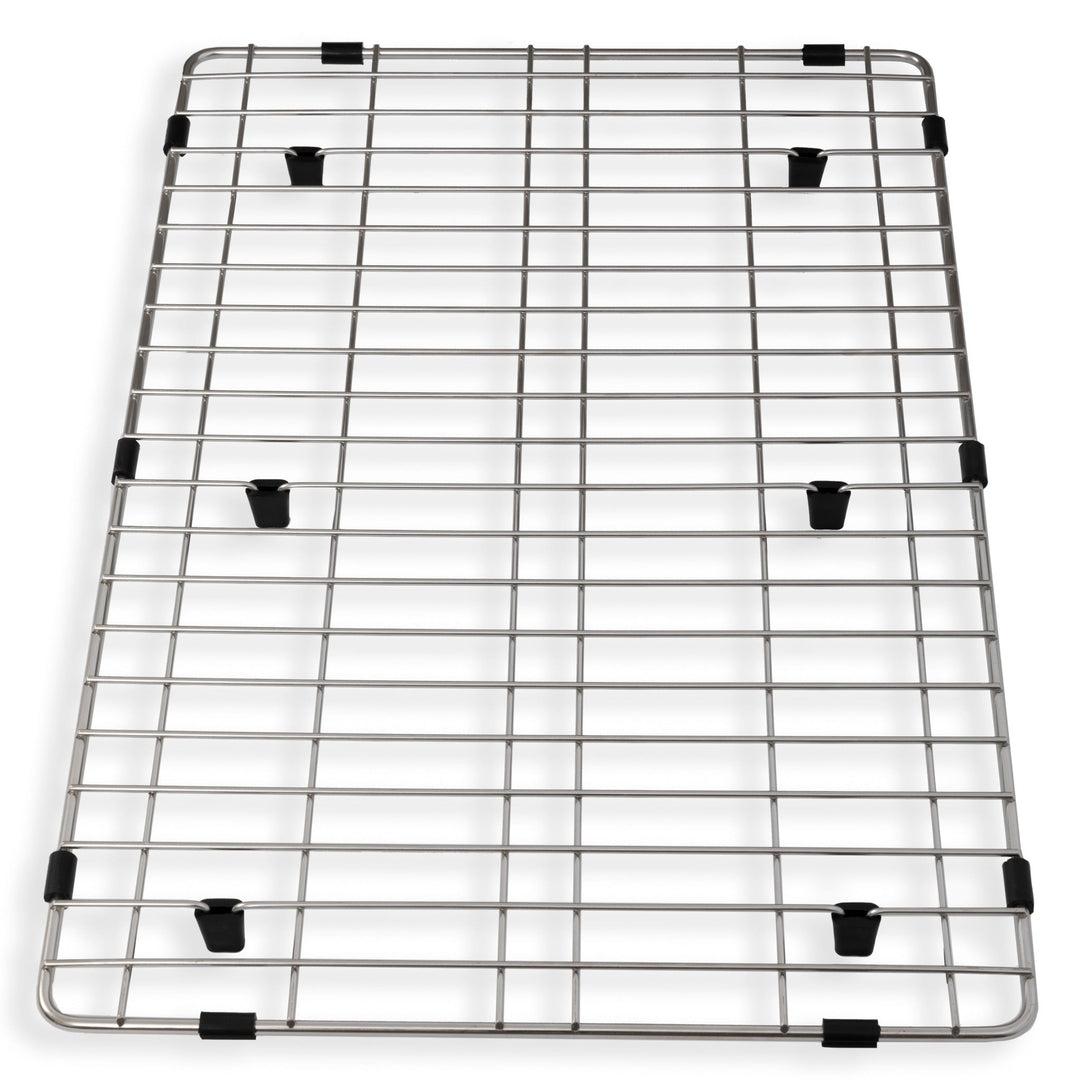 ZLINE 33 in. Garmisch Undermount Single Bowl Stainless Steel Kitchen Sink with Bottom Grid and Accessories (SLS-43)