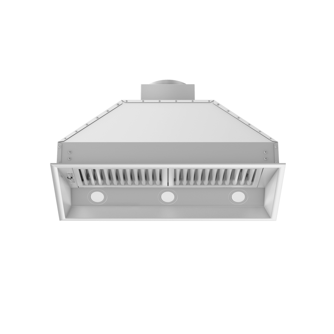 ZLINE 34" Ducted Wall Mount Range Hood Insert in Outdoor Approved Stainless Steel (698-304-34)