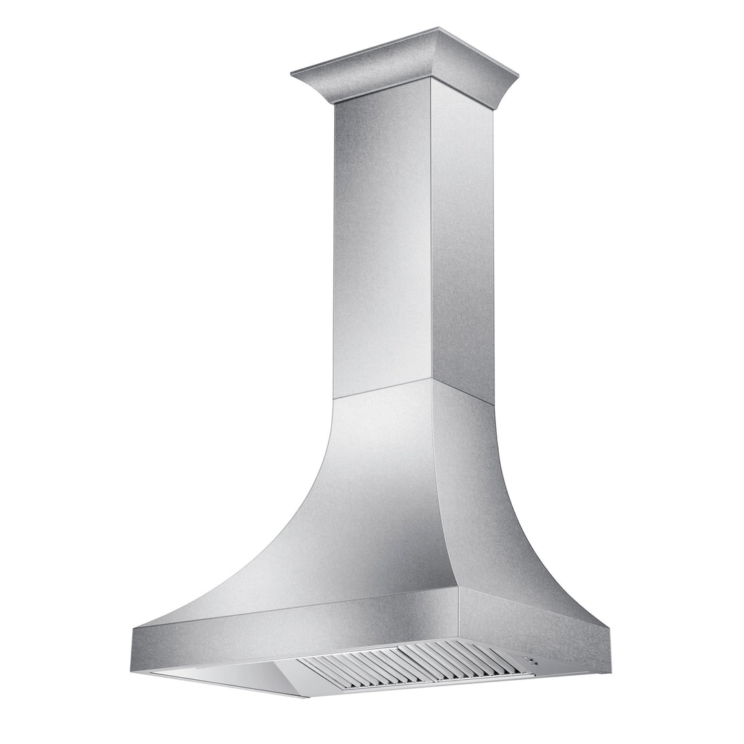ZLINE 36" Designer Series Fingerprint Resistant Stainless Steel Ducted Wall Range Hood (8632S-36)