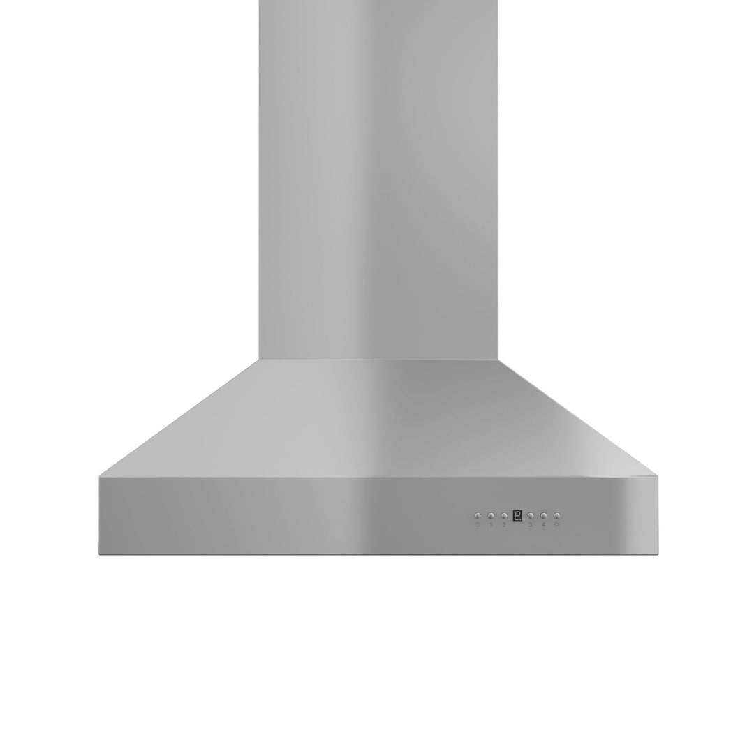 ZLINE 36" Ducted Island Mount Range Hood with Single Remote Blower in Stainless Steel (697i-RS-42-400)