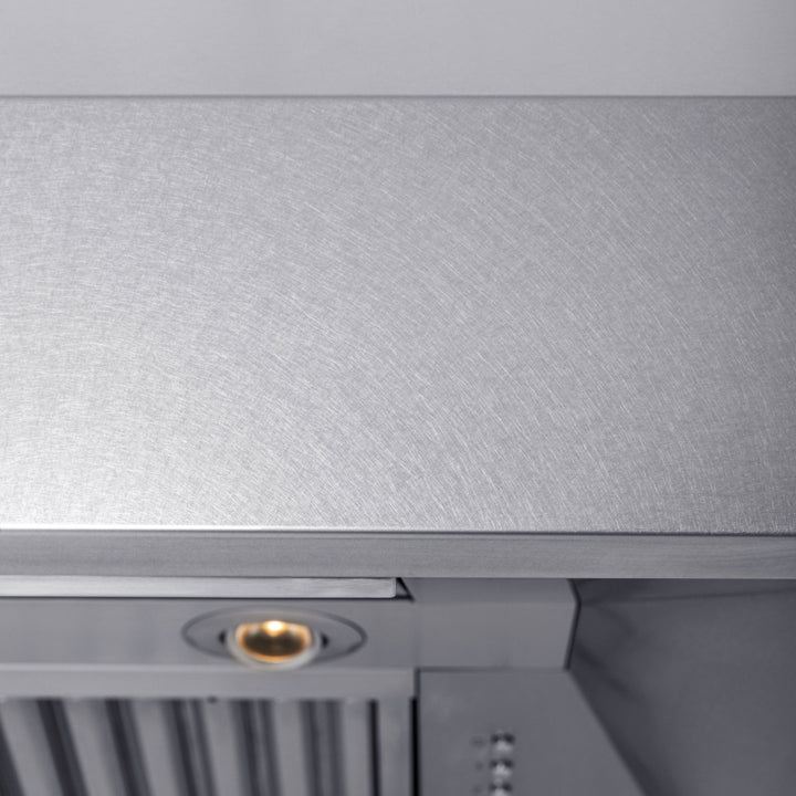 ZLINE 36" Fingerprint Resistant Stainless Steel Convertible Vent Under Cabinet Range Hood (8685S-36)