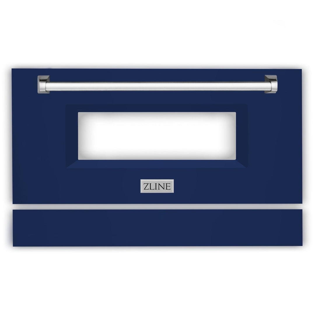 ZLINE 36 in. Blue Matte Range Door for RA and RG and RAIND Models (RA-DR-BM-36)