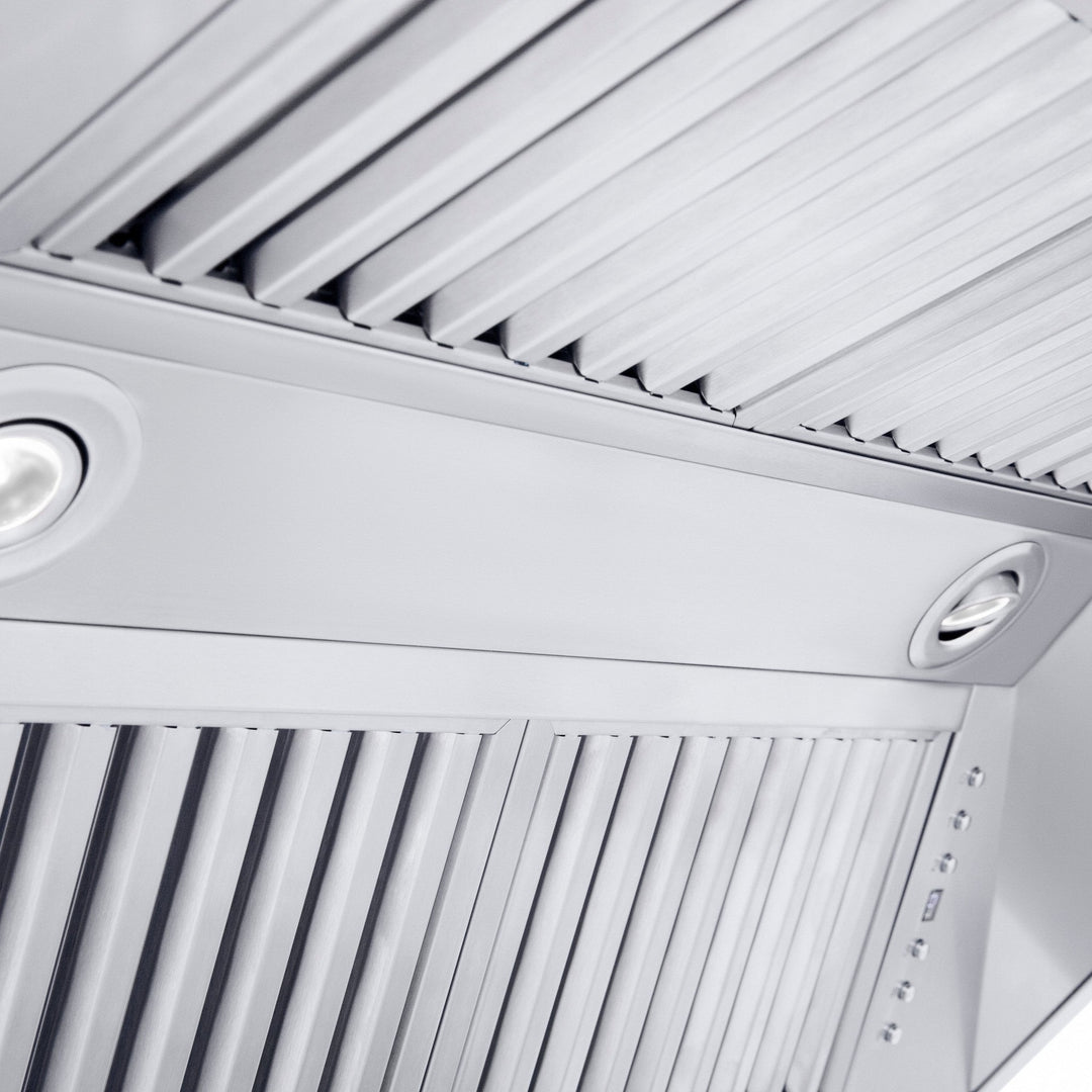 ZLINE 36" Professional Convertible Vent Wall Mount Range Hood in Stainless Steel (587-36)