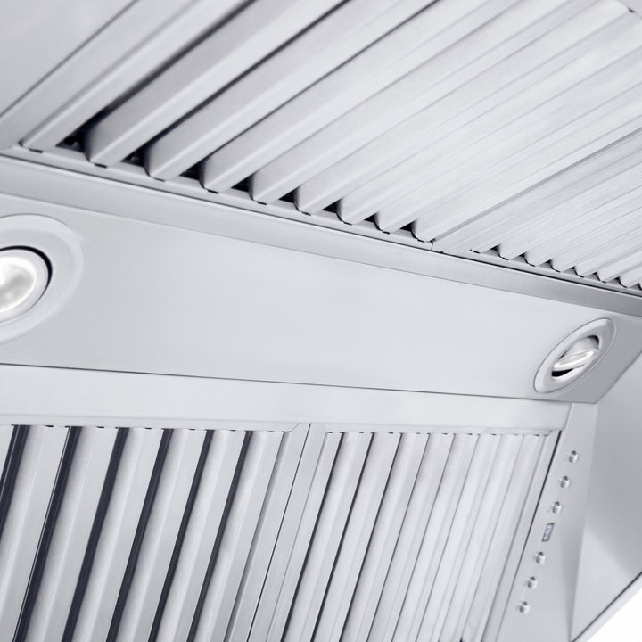 ZLINE 36" Professional Convertible Vent Wall Mount Range Hood in Stainless Steel (587-36)