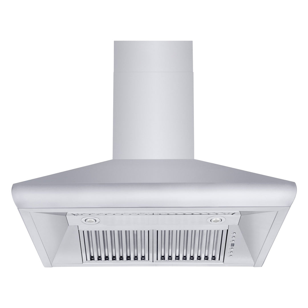 ZLINE 36" Professional Convertible Vent Wall Mount Range Hood in Stainless Steel (587-36)
