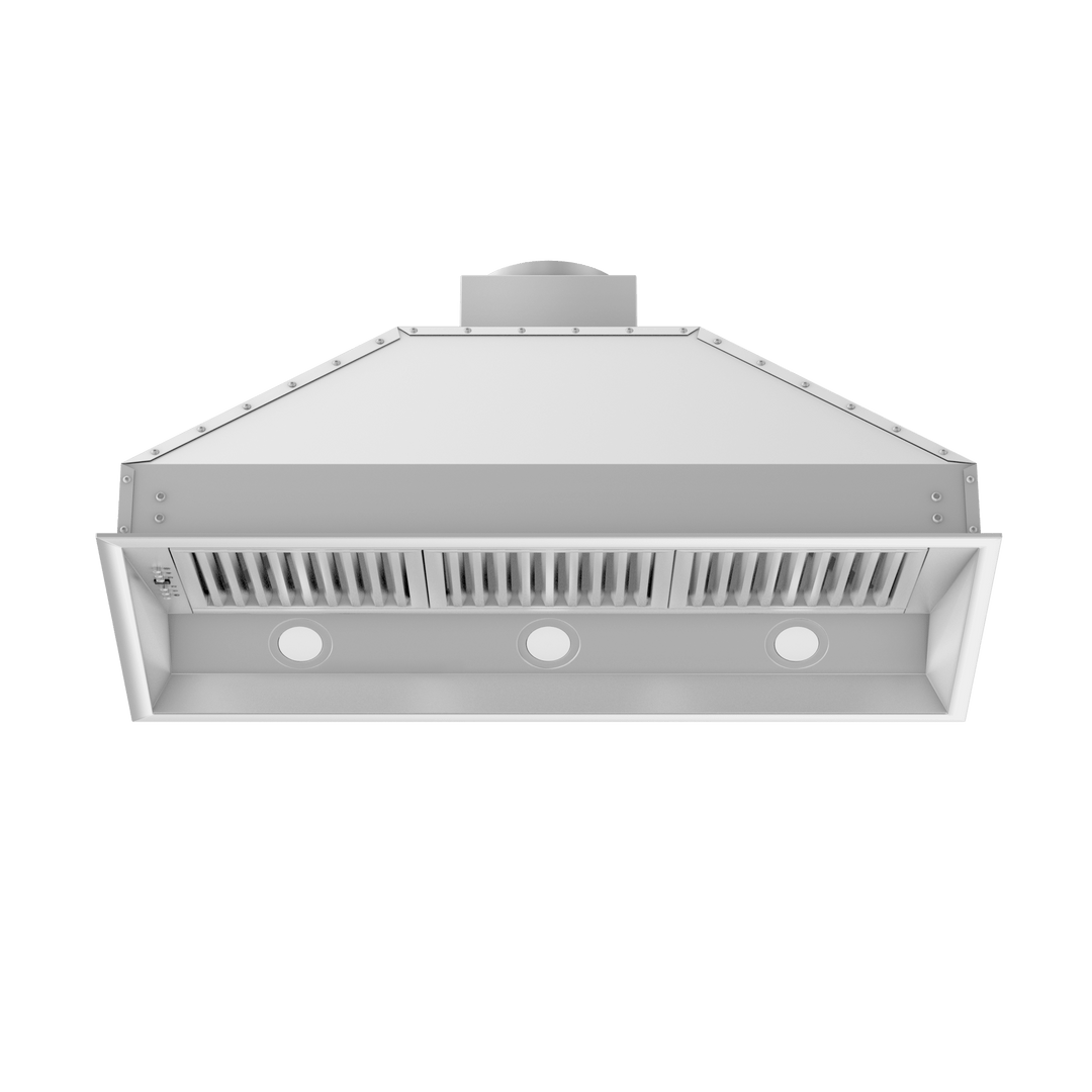 ZLINE 40" Ducted Wall Mount Range Hood Insert in Stainless Steel (698-40)