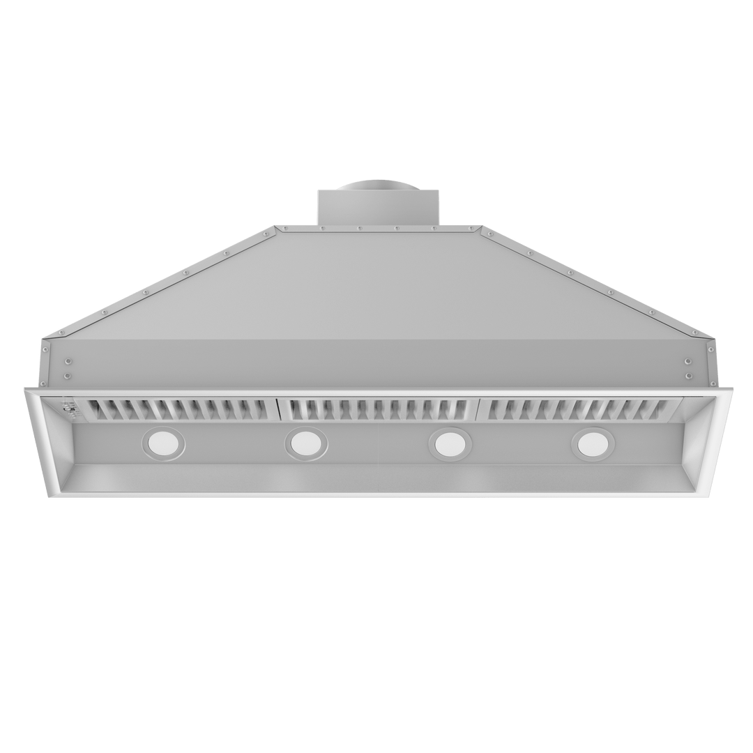 ZLINE 46" Ducted Wall Mount Range Hood Insert in Stainless Steel (695-46)