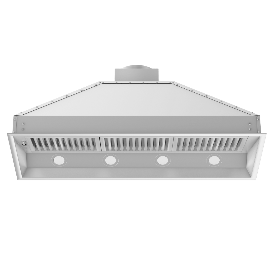 ZLINE 46" Ducted Wall Mount Range Hood Insert in Stainless Steel (698-46)