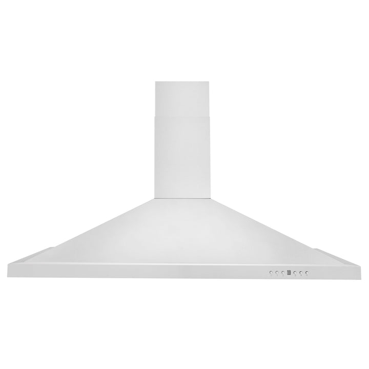 ZLINE 48" Convertible Wall Mount Range Hood in Stainless Steel with Set of 2 Charcoal Filters, LED lighting and Dishwasher-Safe Baffle Filters (KB-CF-48)