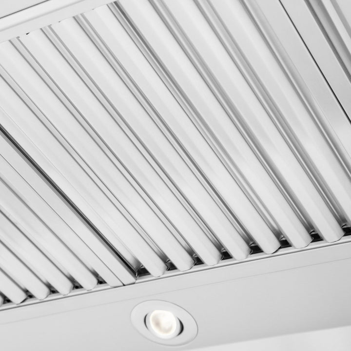 ZLINE 48" Ducted Professional Wall Mount Range Hood in Stainless Steel (KECOM-48)