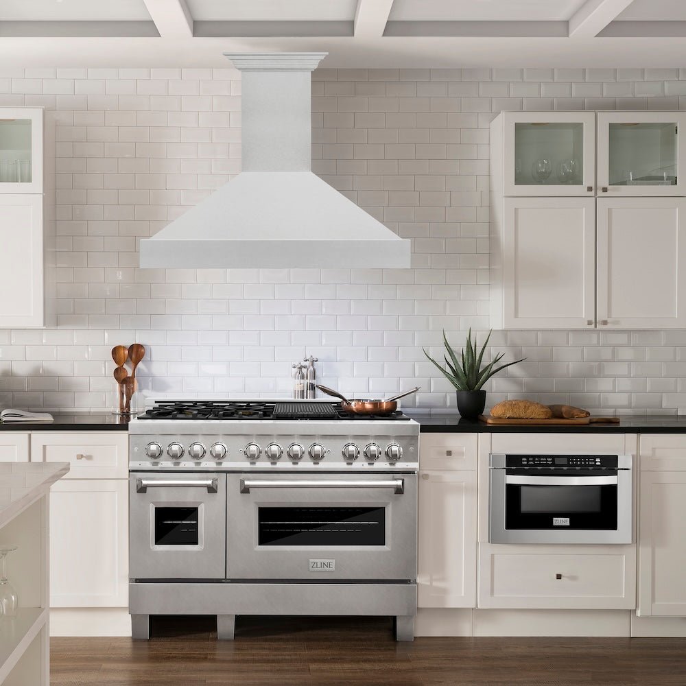 ZLINE 48" Fingerprint Resistant Stainless Steel Range Hood (8654SN-48)