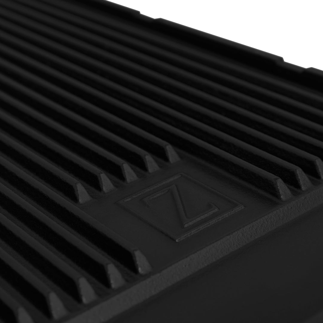 ZLINE 48 in. 6.0 cu. ft. Legacy Dual Fuel Range with 7 Burner Gas Cooktop and 2 Electric Ovens in Satin Stainless Steel with Griddle (RAS-SN-GR-48)