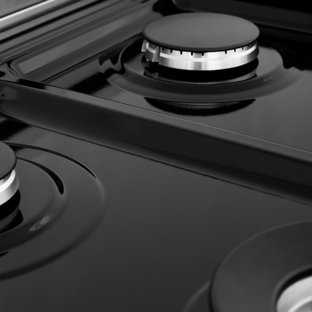 ZLINE 48 in. 6.0 cu. ft. Legacy Dual Fuel Range with 7 Burner Gas Cooktop and 2 Electric Ovens in Stainless Steel with Satin Stainless Steel Doors (RA-SN-48)