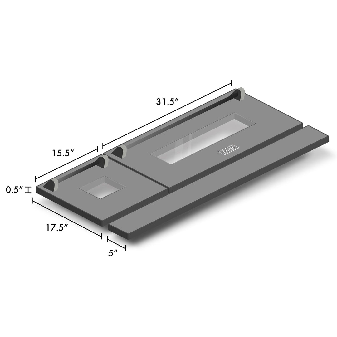 ZLINE 48 in. Blue Matte Range Doors for RA and RG Models (RA-DR-BM-48)