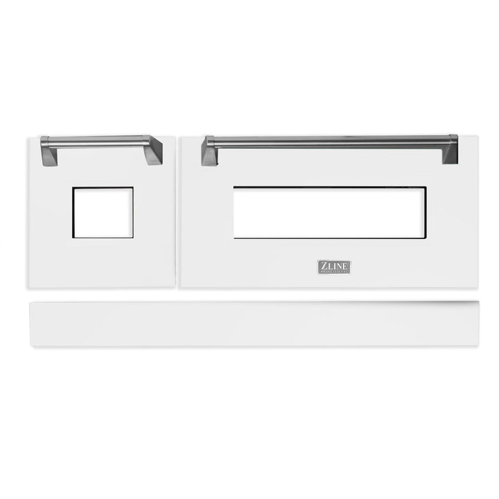 ZLINE 48 in. White Matte Range Doors for RA and RG Models (RA-DR-WM-48)