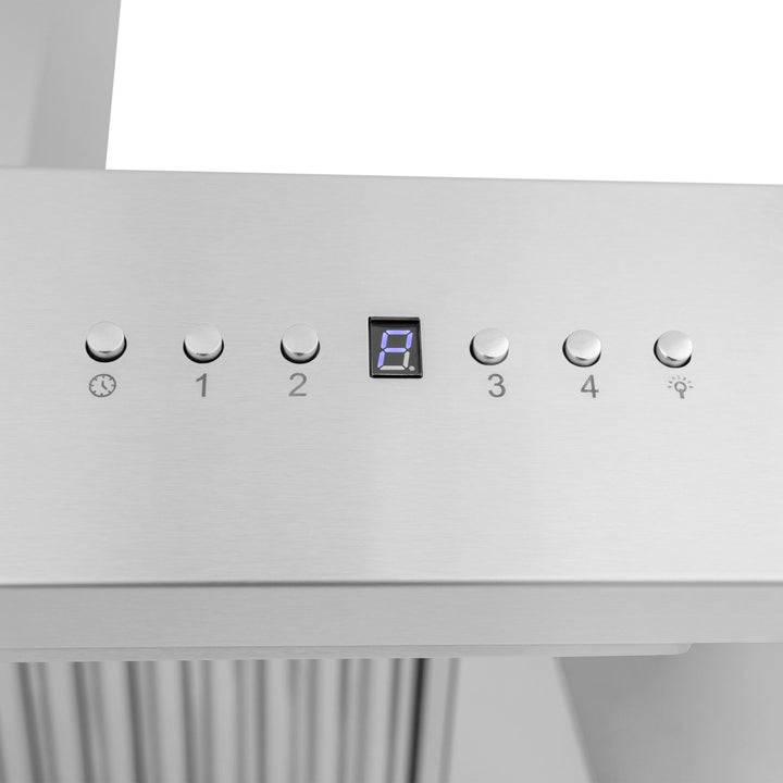 ZLINE 54" Ducted Wall Mount Range Hood in Outdoor Approved Stainless Steel (697-304-54)