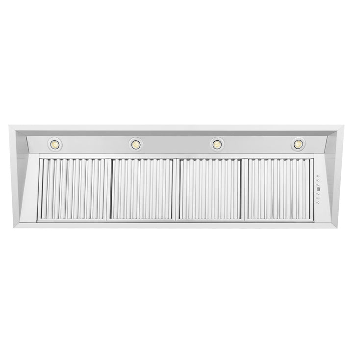 ZLINE 58" Ducted Wall Mount Range Hood Insert in Stainless Steel (698-58)