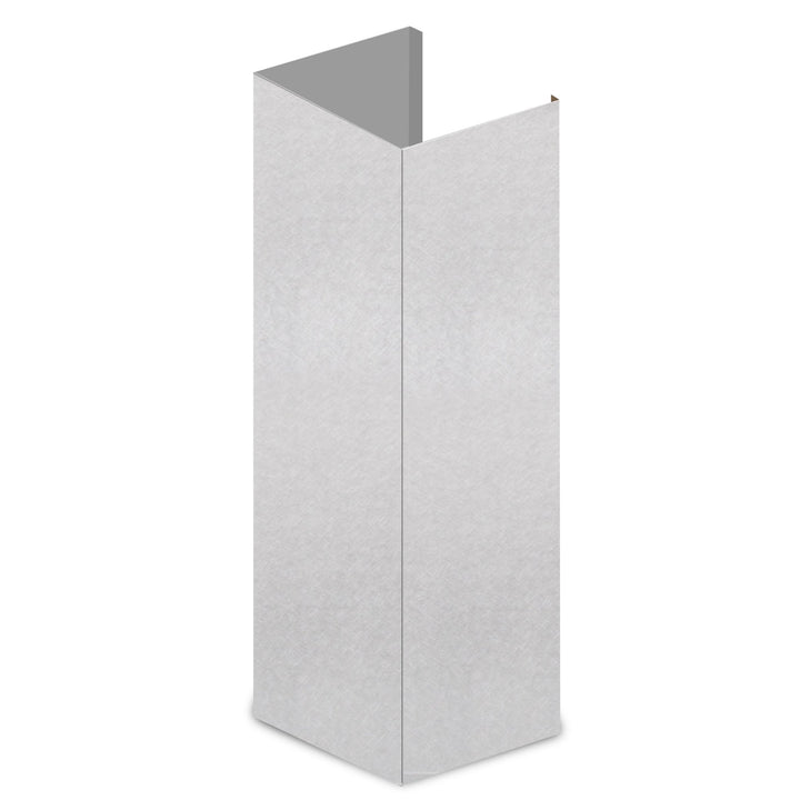 ZLINE 61 in. Satin Stainless Steel Chimney Extension for Ceilings up to 12.5 ft. (8KL3S-E)