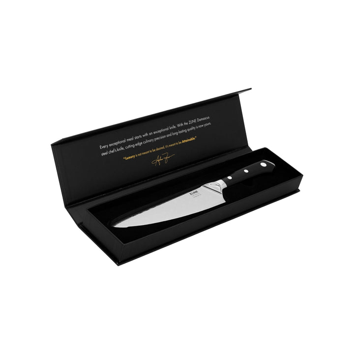 ZLINE 8â€ Professional Damascus Steel Chefâ€™s Knife (KCKT-JD)