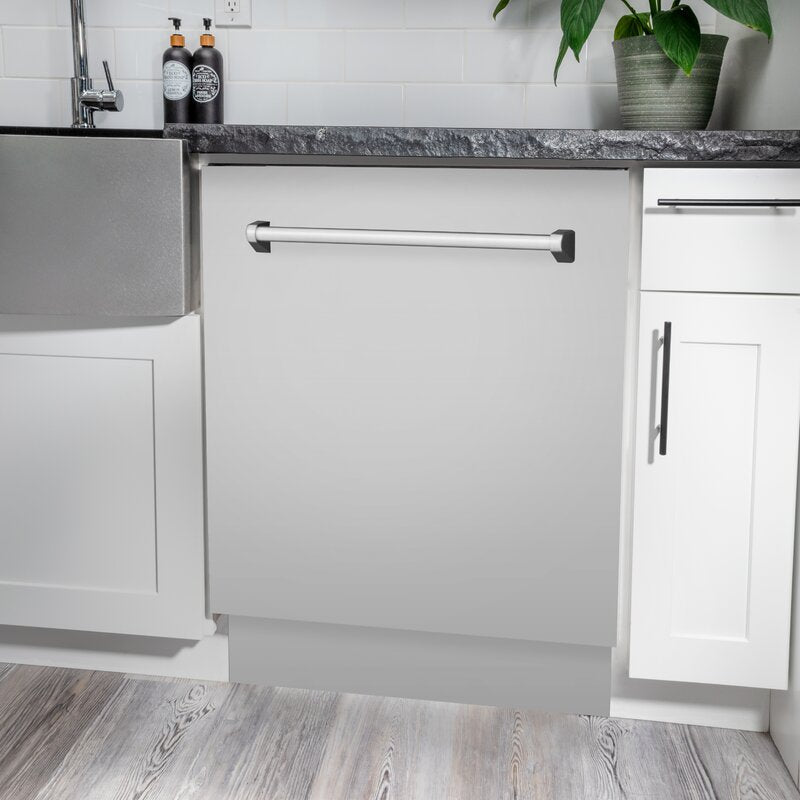 ZLINE Appliance Package - 60 In. Dual Fuel Range, 36 In. Refrigerator, Range Hood and 3-Rack Dishwasher in Stainless Steel, 4KPR-RARH60-DWV