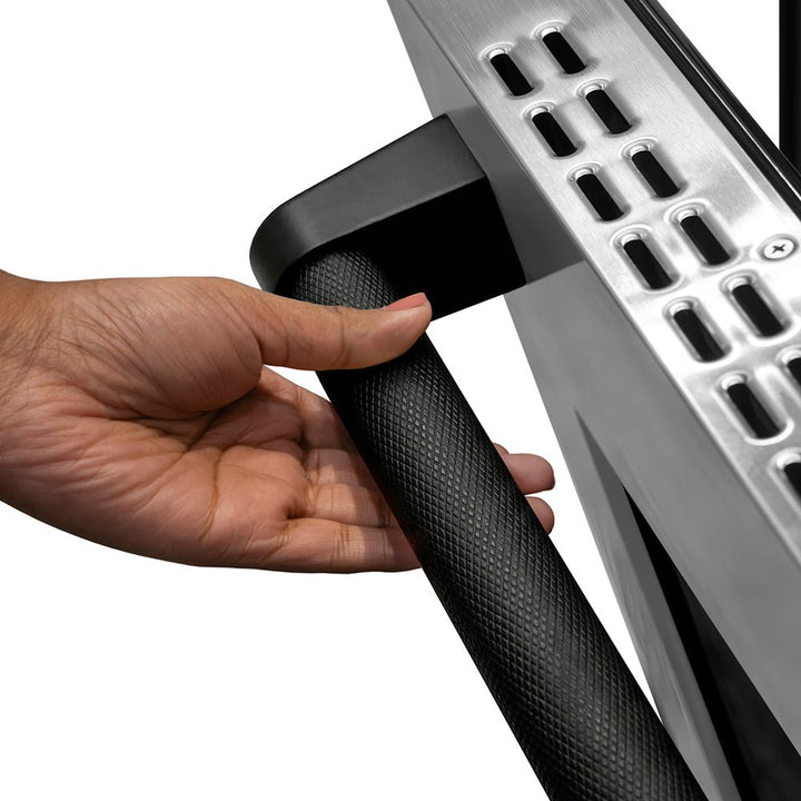 ZLINE Autograph Edition 18 in. Helix Handle (Set of 1) for Paramount and Select Ranges in Matte Black (SGZ-054C-K-MB)