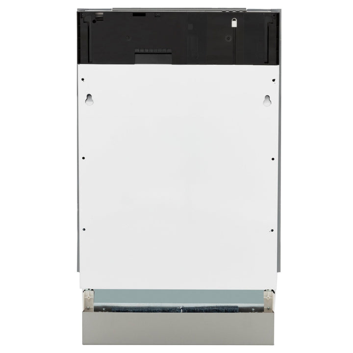 ZLINE Autograph Edition 18â€ Tallac Series 3rd Rack Top Control Dishwasher in Custom Panel Ready with Champagne Bronze Handle, 51dBa (DWVZ-18-CB)