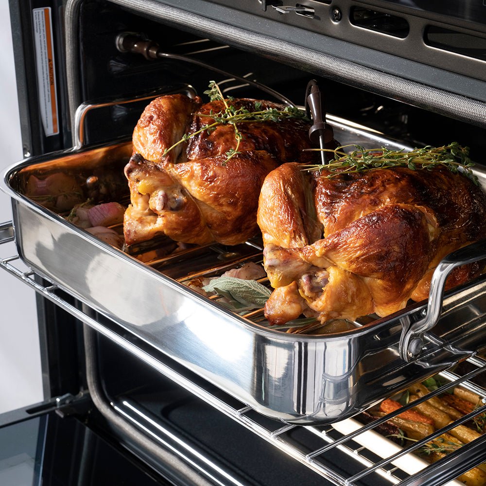 ZLINE Autograph Edition 30 in. Professional True Convection Single Wall Oven with Air Fry and Self Clean in Stainless Steel with Polished Nickel Helix Handle (WASZ-30-KPN)