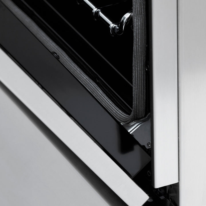ZLINE Autograph Edition 36 in. 4.6 cu. ft. Legacy Dual Fuel Range with 6 Burner Gas Cooktop and Electric Convection Oven in Stainless Steel and Champagne Bronze Accents (RAZ-36-CB)