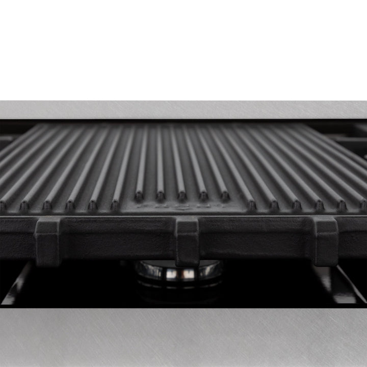 ZLINE Autograph Edition 48 in. 6.0 cu. ft. Legacy Dual Fuel Range with 7 Burner Gas Cooktop and 2 Electric Ovens in Satin Stainless Steel with Black Matte Doors and Polished Gold Accents (RASZ-BLM-48-G)