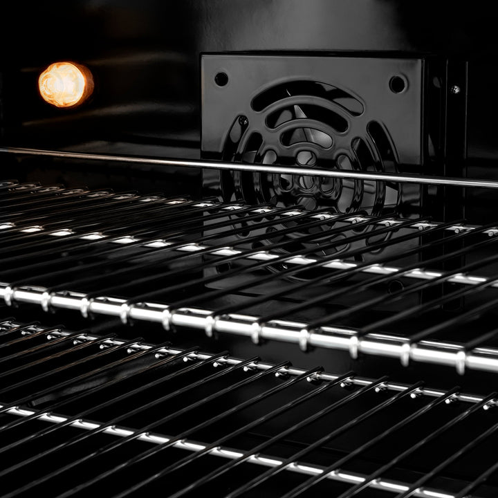 ZLINE Autograph Edition 48 in. 6.7 cu. ft. Paramount Dual Fuel Range with 8 Burner DuoProâ„¢ Cooktop and Dual Ovens in Stainless Steel with Champagne Bronze Helix Handles and Accents (PSDRZ-48-KCB)