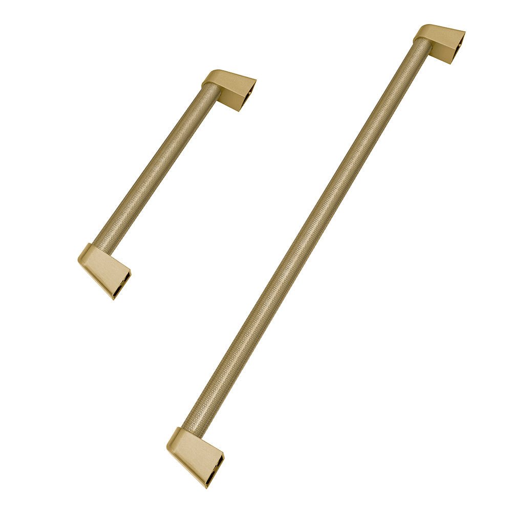 ZLINE Autograph Edition 48 in. Helix Handles (Set of 2) for Paramount and Select Ranges in Champagne Bronze (SGZ-054-K-CB-48)