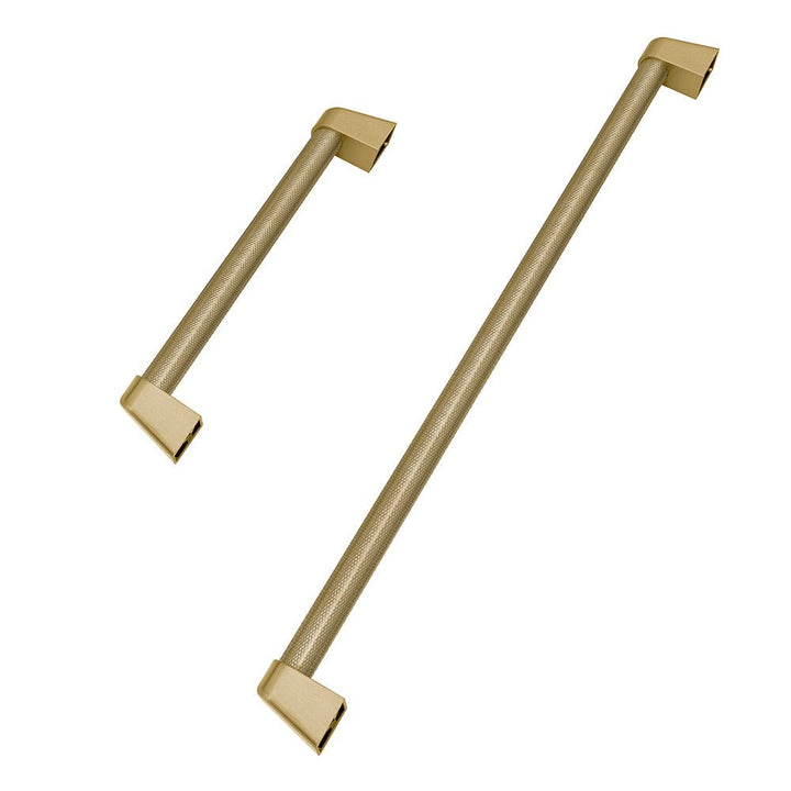 ZLINE Autograph Edition 48 in. Helix Handles (Set of 2) for Paramount and Select Ranges in Champagne Bronze (SGZ-054-K-CB-48)