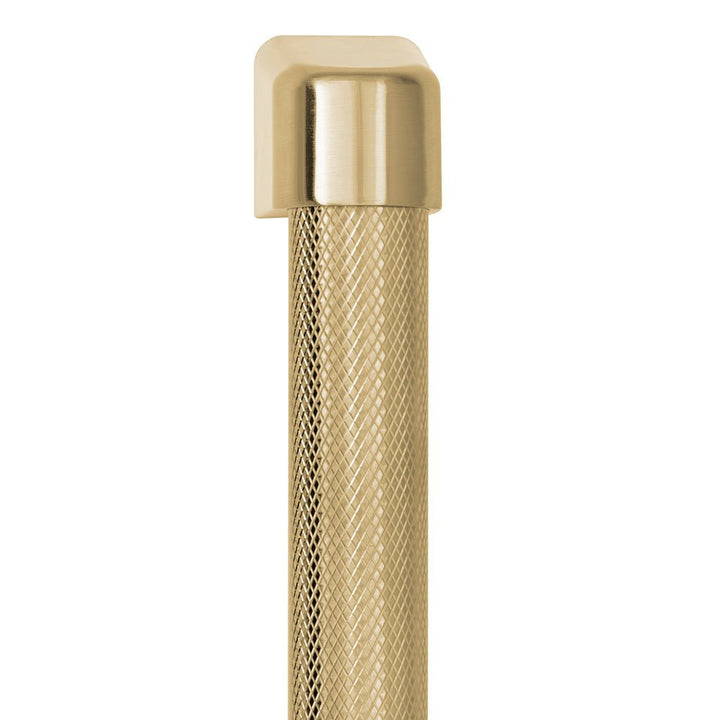 ZLINE Autograph Edition 48 in. Helix Handles (Set of 2) for Paramount and Select Ranges in Champagne Bronze (SGZ-054-K-CB-48)