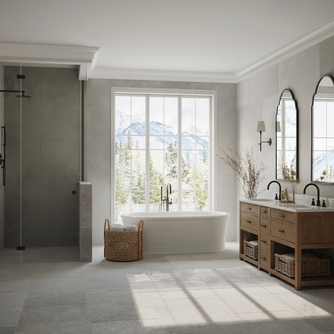 ZLINE Autograph Edition Emerald Bay Thermostatic Shower System with Body Jets in Matte Black (EMBY-SHS-T3-MB)