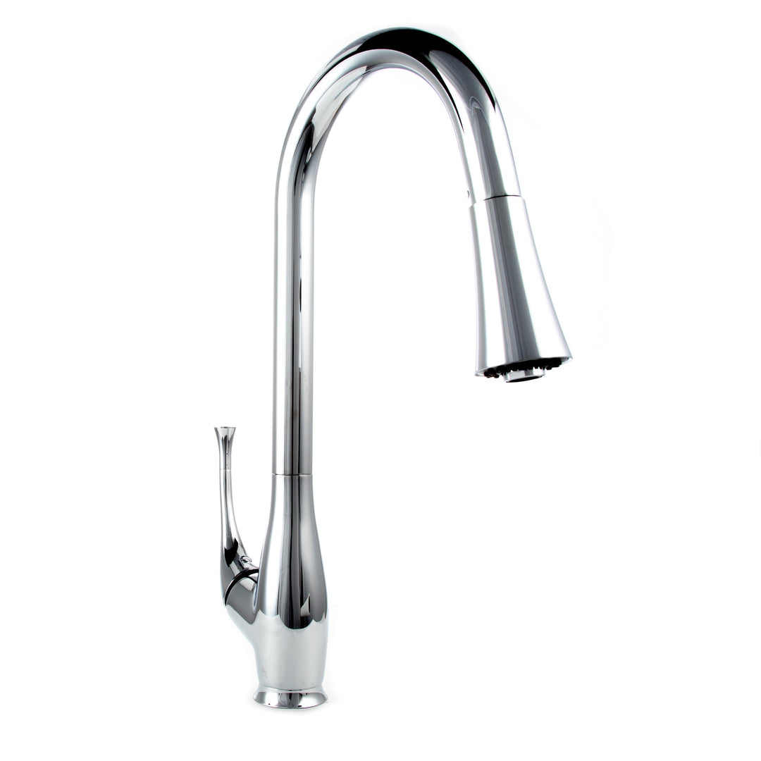ZLINE Castor Kitchen Faucet in Chrome (CAS-KF-CH)