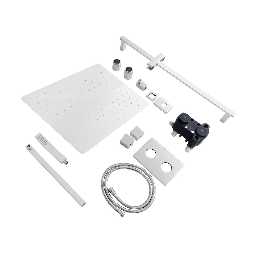 ZLINE Crystal Bay Thermostatic Shower System in Chrome (CBY-SHS-T2-CH)