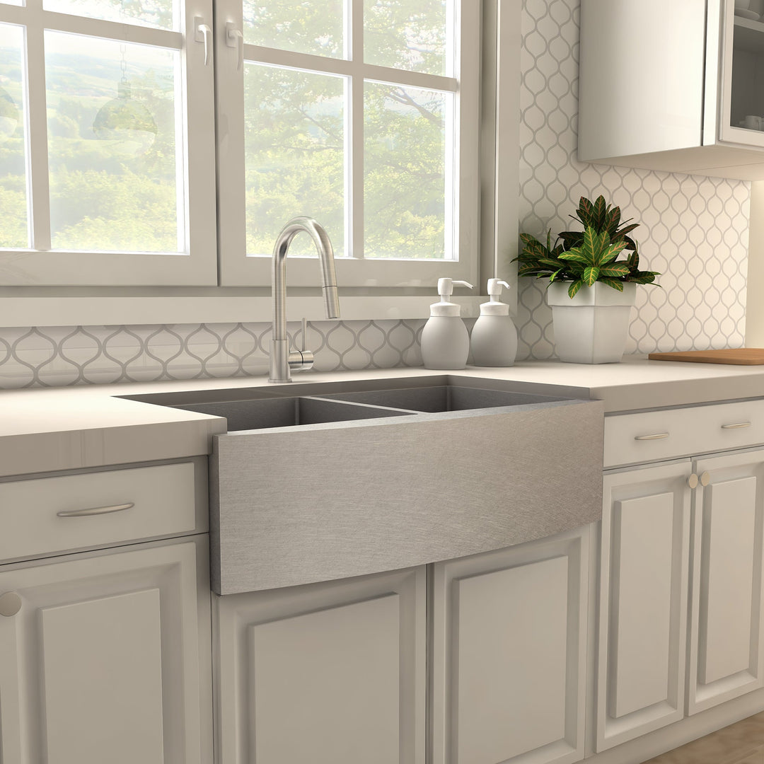 ZLINE Dante Kitchen Faucet in Brushed Nickel (DNT-KF-BN)
