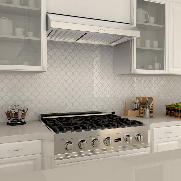 ZLINE Ducted Under Cabinet Range Hood in Stainless Steel (627-30)