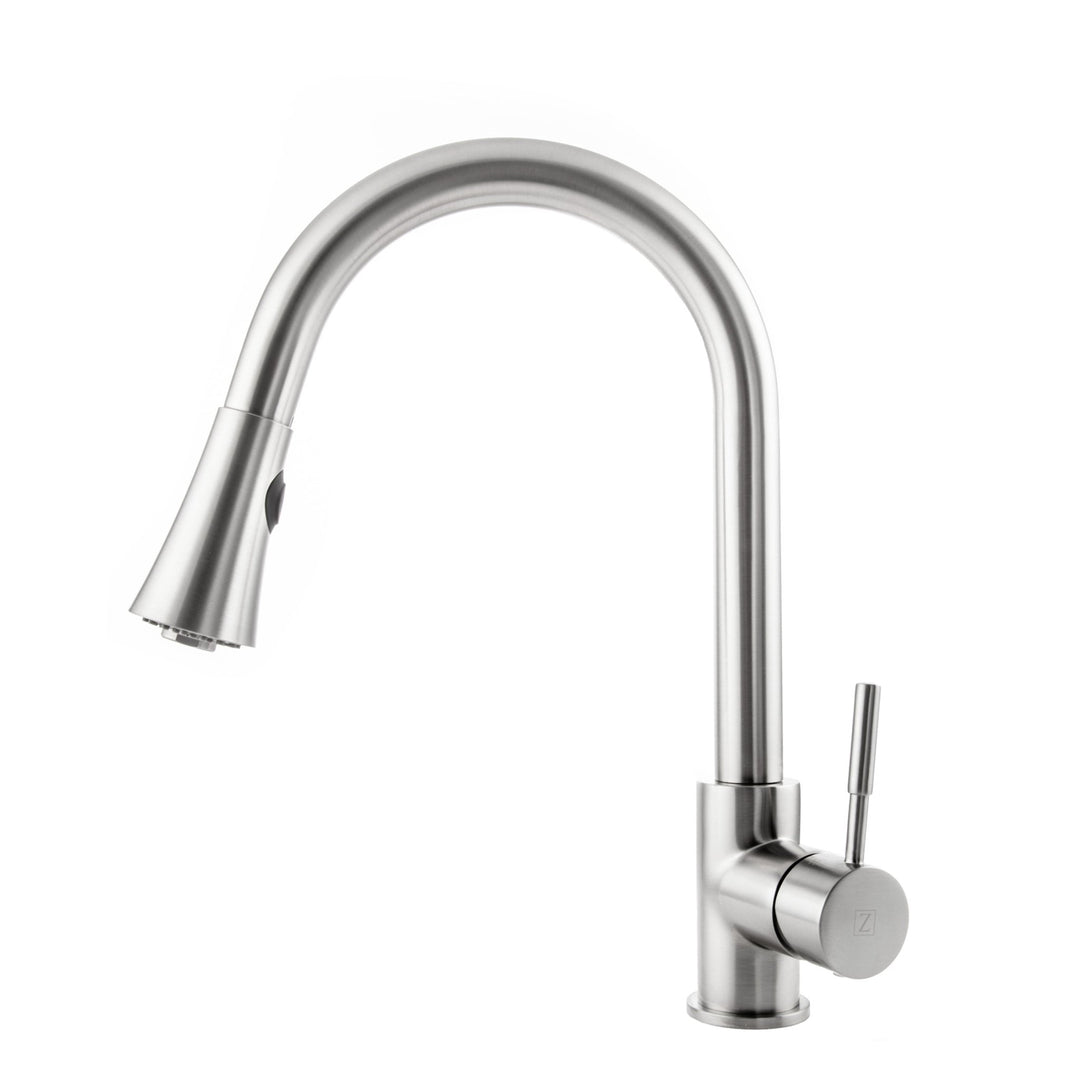ZLINE Edison Kitchen Faucet in Brushed Nickel (EDS-KF-BN)